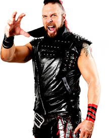 WWE Lance Archer Black Leather Vest