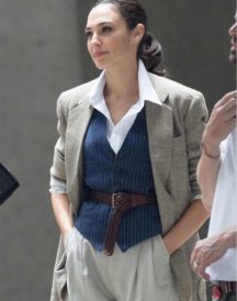 Wonder 1984 Diana Prince Grey Blazer