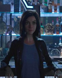 Alita Battle Angel Leather Coat
