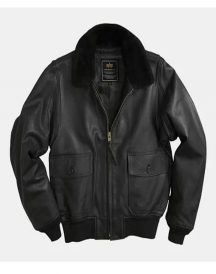 Alpha Industries G-1 Leather Jacket