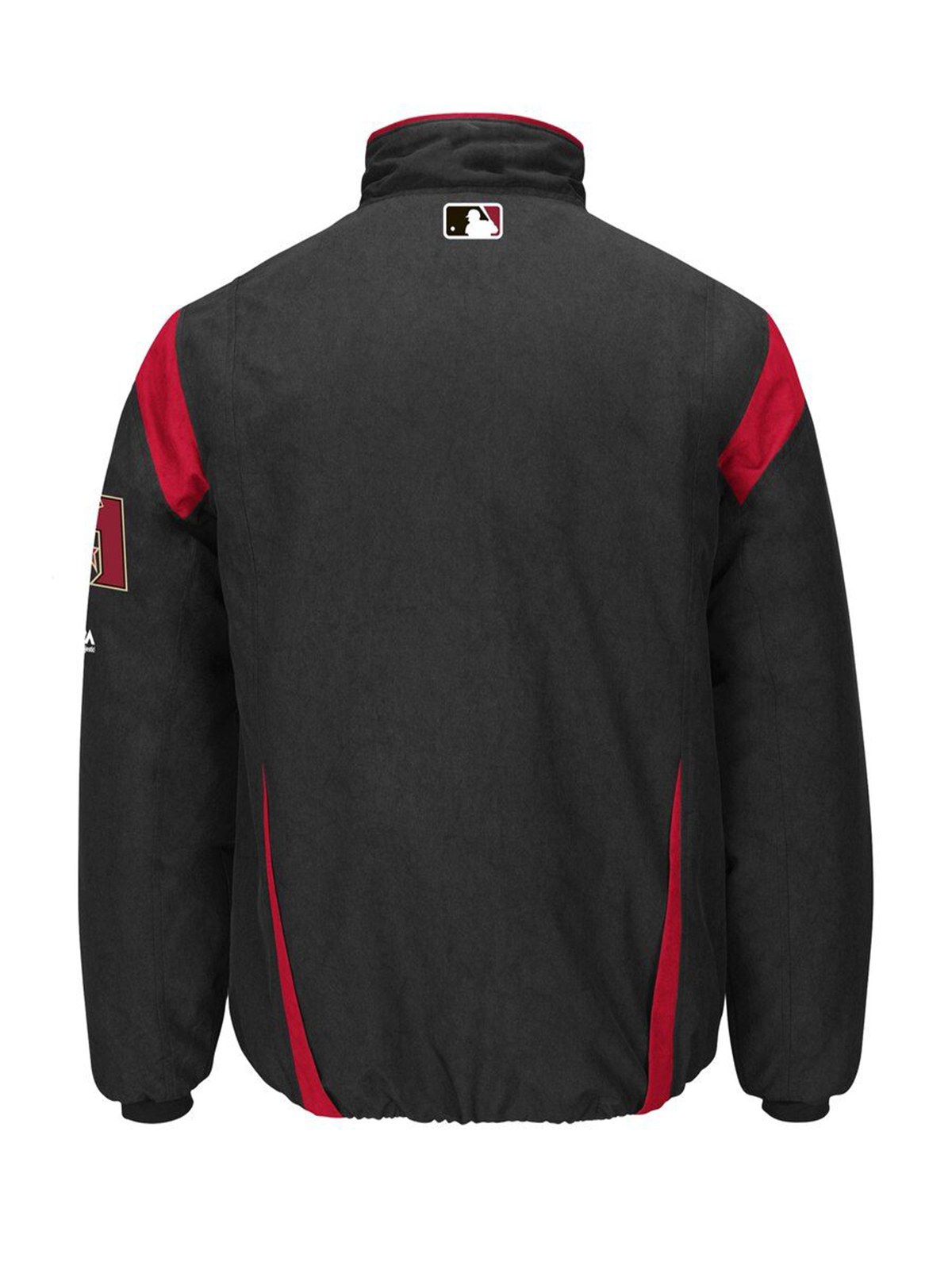 Arizona Diamondbacks Majestic Black On-Field Jacket