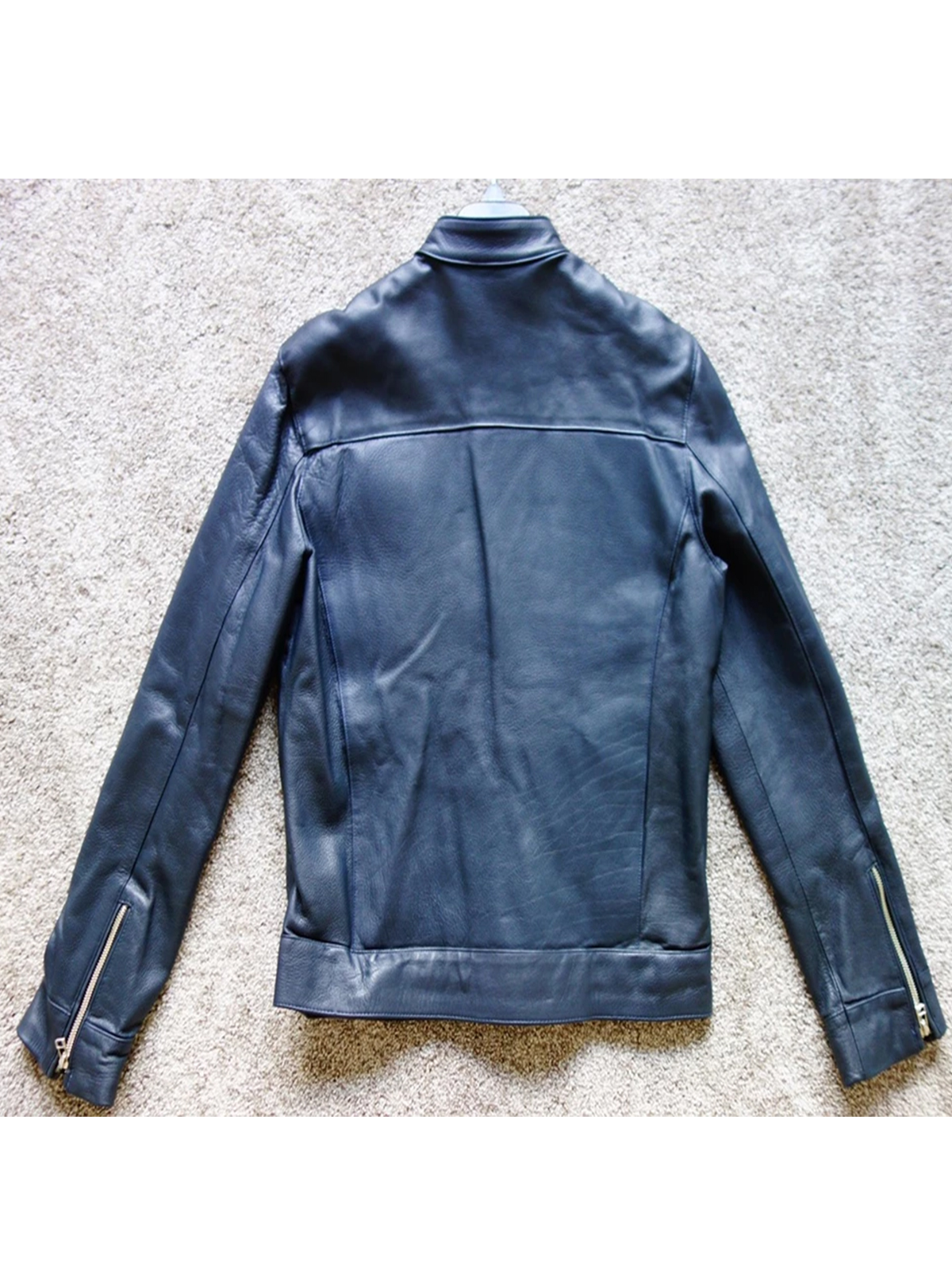Beckett Simonon Collins Cafe Racer Leather Jacket