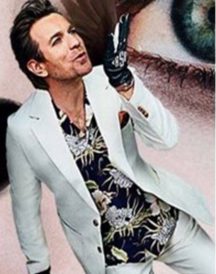 Birds of Prey White Blazer CoatSuit