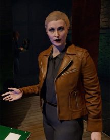 Blood & Truth Anne Marks Leather Jacket