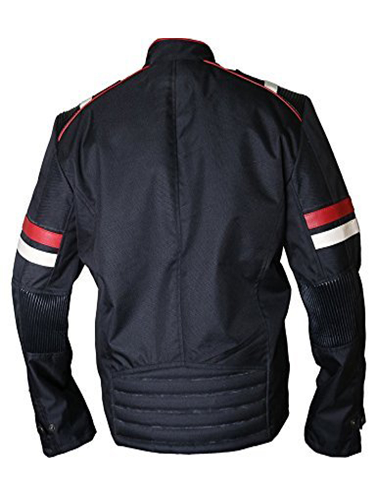 Café Racer Biker Retro Slimfit Black High Quality Cordura Jacket