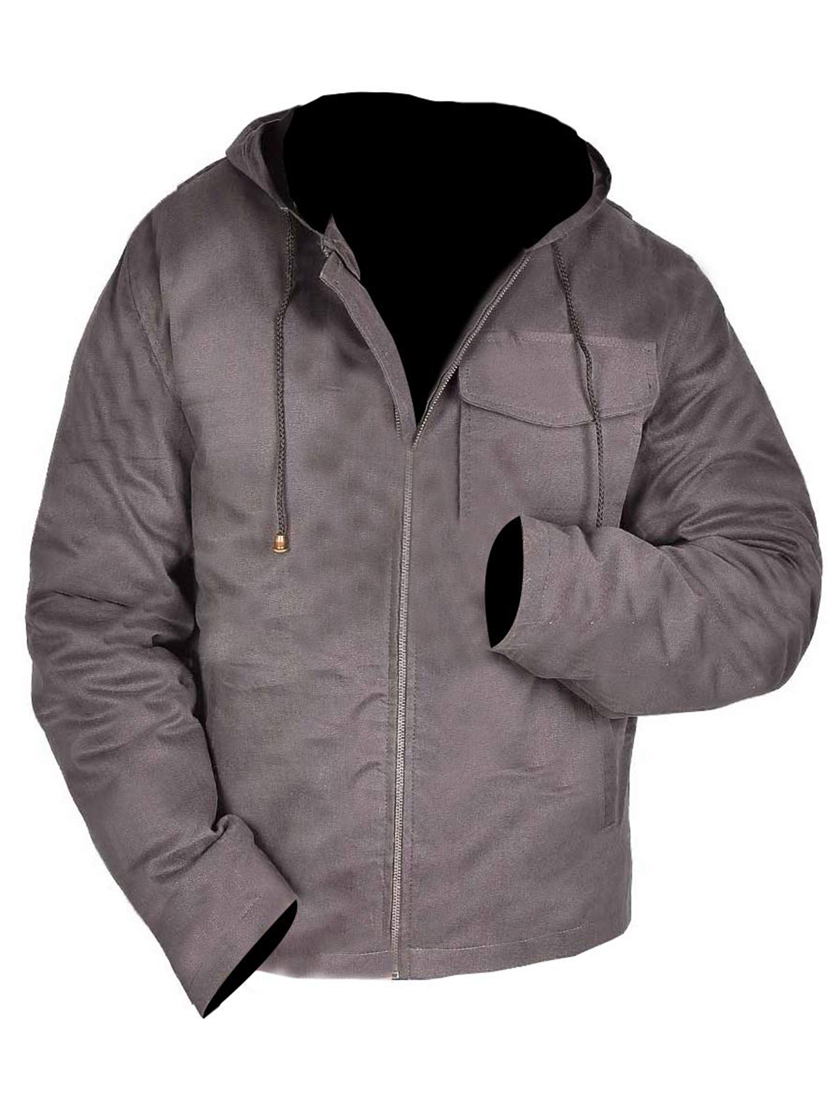 Chris Hemsworth Avengers Endgame Thor Grey Cotton Jacket