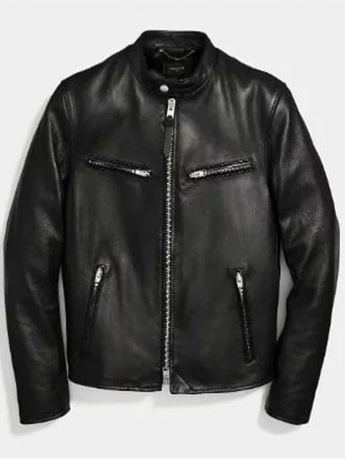 Coach Cafe Racer Leather Jacket