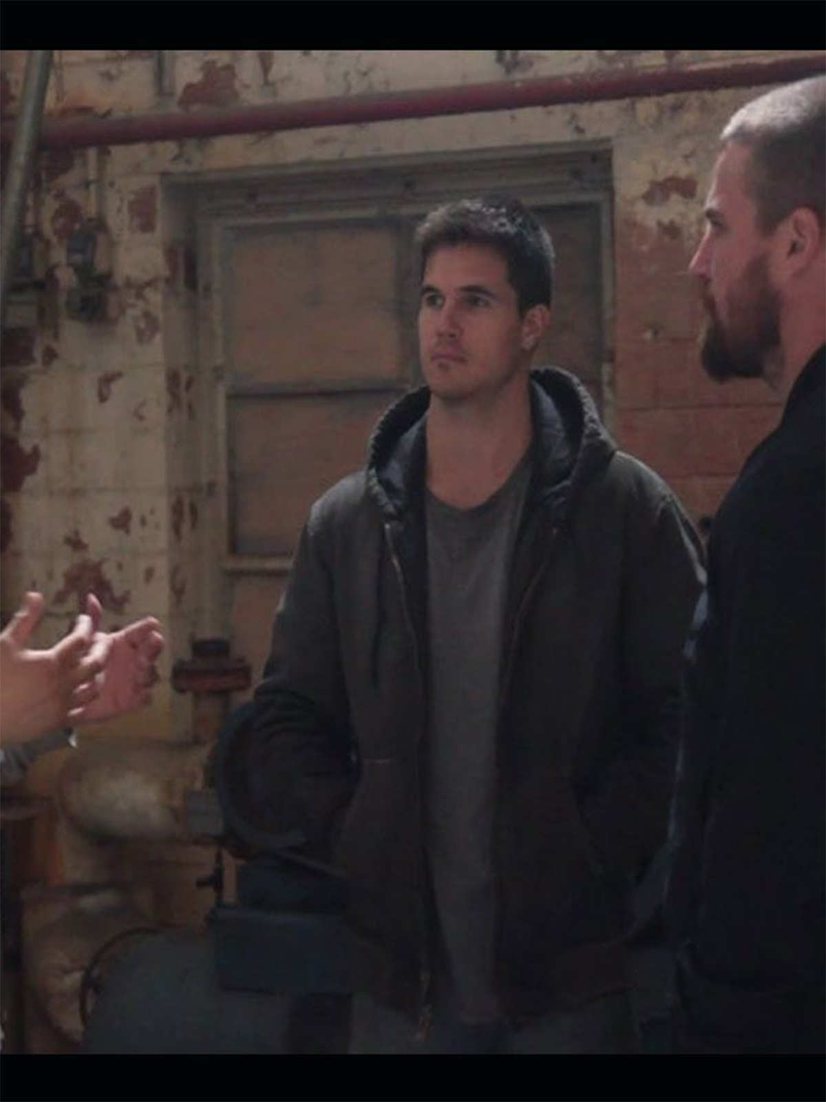 Code 8 Robbie Amell Connor Reed Black Hoodie