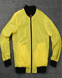 Custom Made Replica E3 2019 Cyberpunk 2077 Samurai Yellow And Reversible Jacket