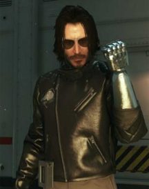 Cyberpunk 2077 Johnny Silverhand Leather Jacket