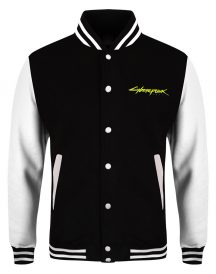 Cyberpunk 2077 Samurai Letterman Black Jacket