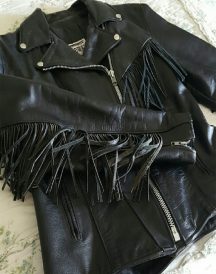 Dallas Fringed Leather Jacket