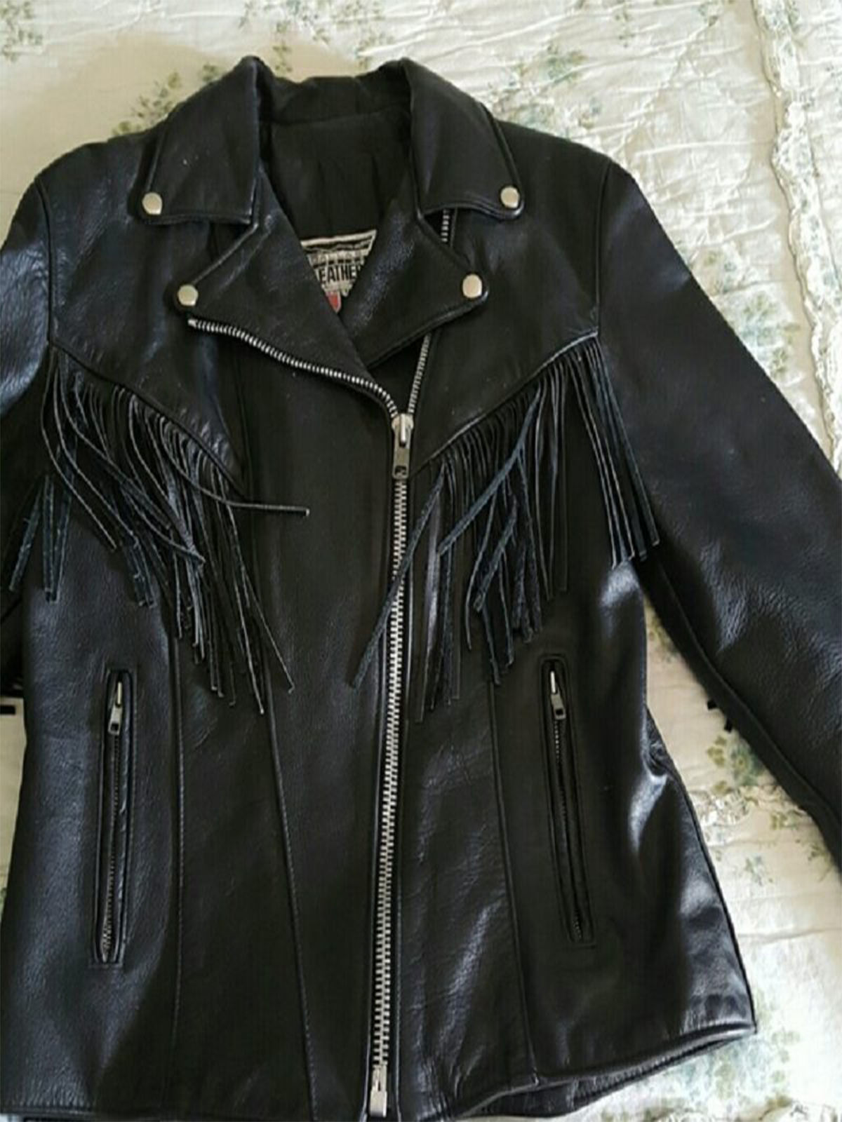 Dallas Fringed Leather Jacket