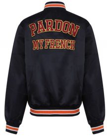 Dj Snake Members Only 75 Pardon My French Satin Bomber Jacket