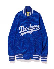 Dodgers BAPE X Mitchell Ness Mlb Blue Jacket