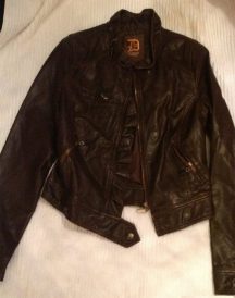 Dollhouse Brown Leather Jacket