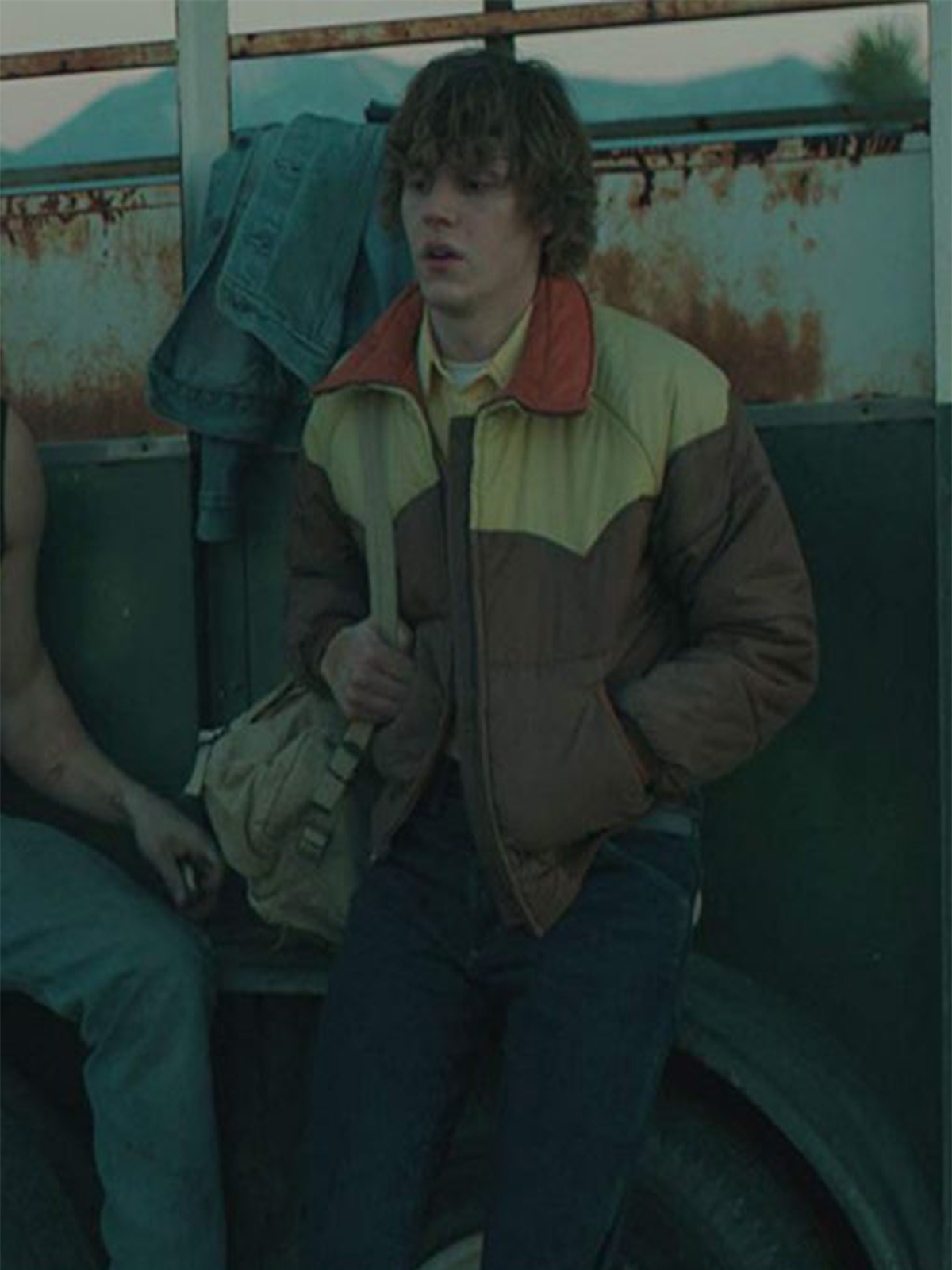 Evan Peters Safelight Charles Bomber Jacket