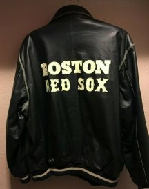 Giii Carl Banks Boston Red Sox Leather Jacket