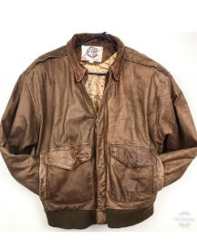 Global Identity Bomber Leather Jacket