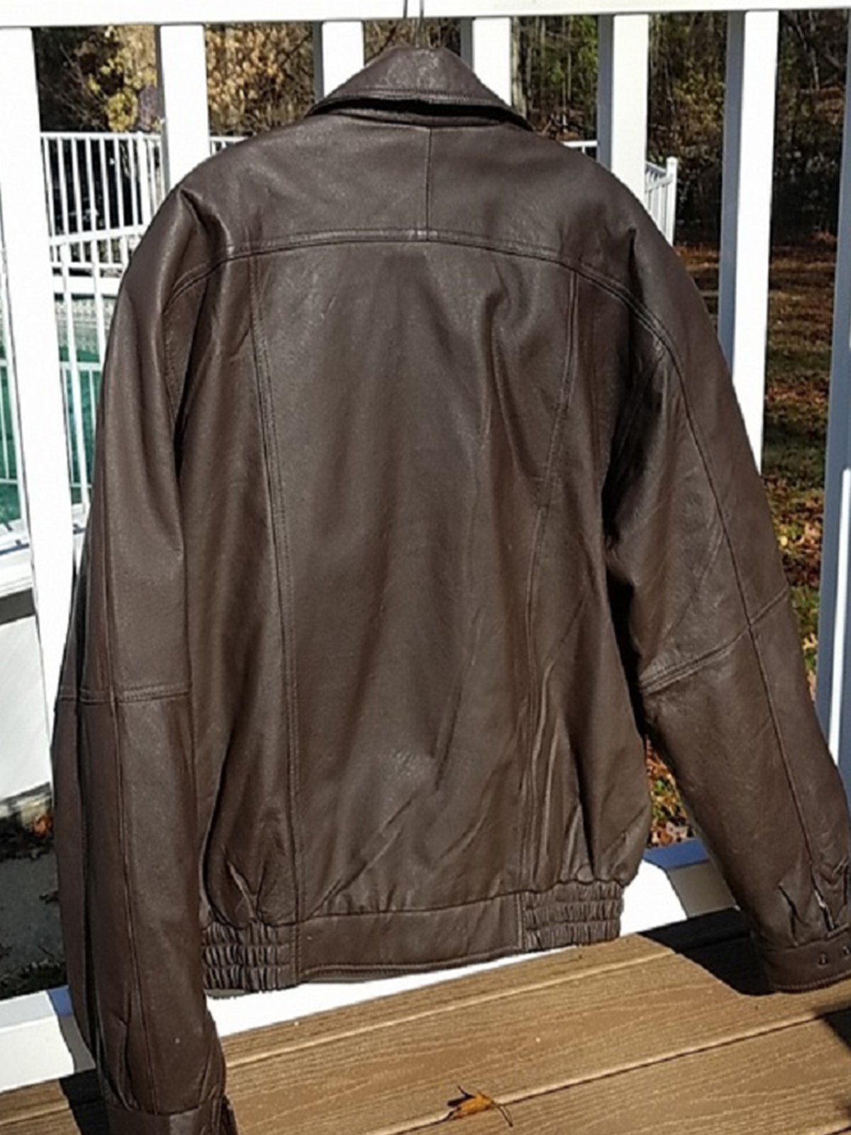 Handyman Club Brown Leather Jacket