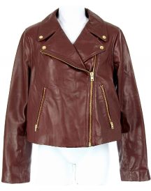 J Crew Collection Leather Motorcycle Jacket