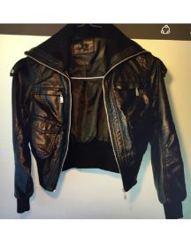 J2 Black Leather Jacket