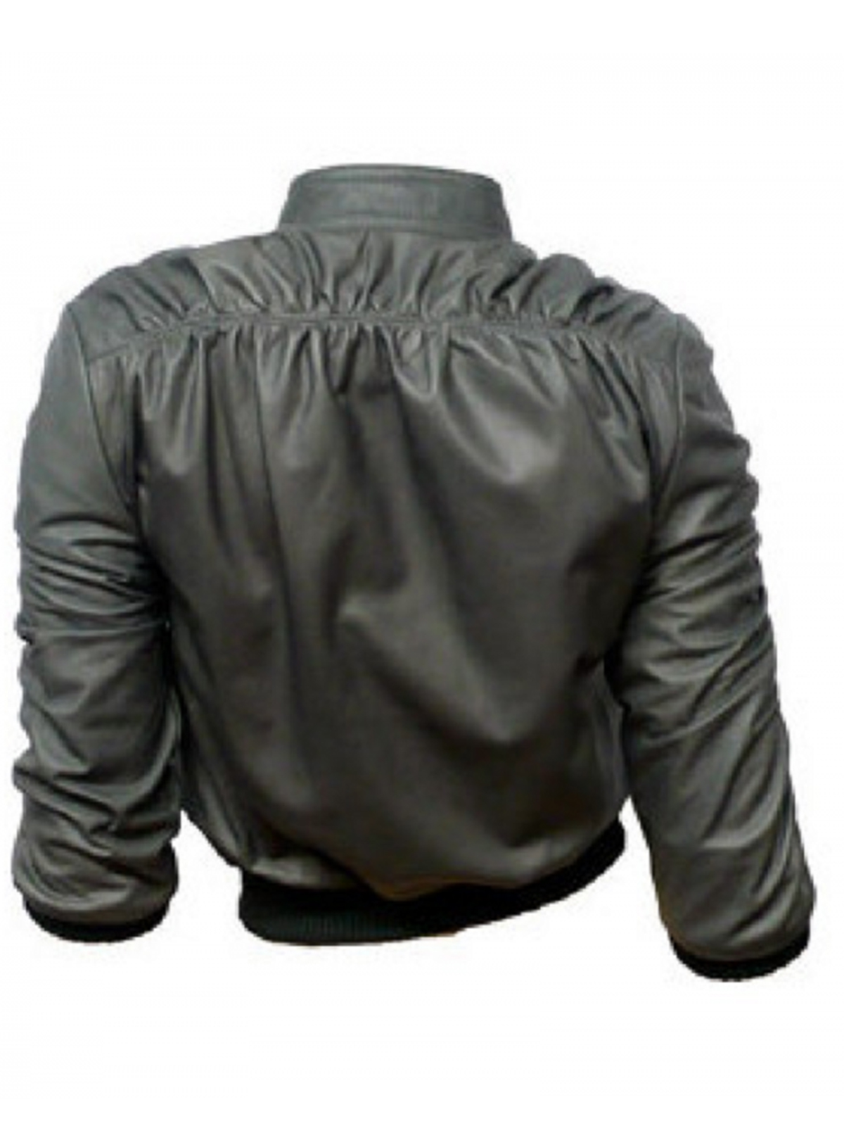 KRMA Jade Black Leather Jacket