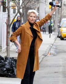Late Night Emma Thompson Coat