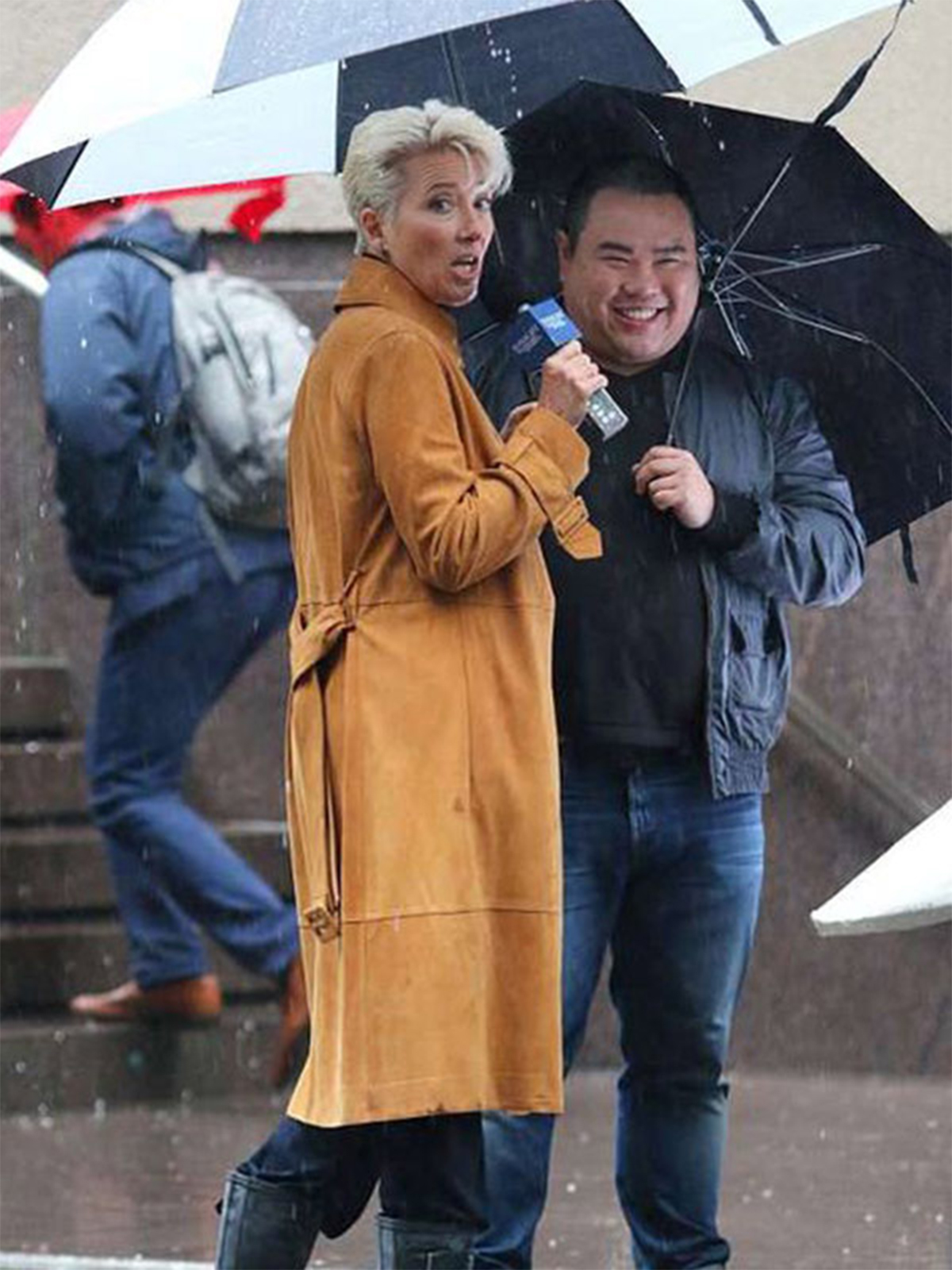 Late Night Emma Thompson Coat