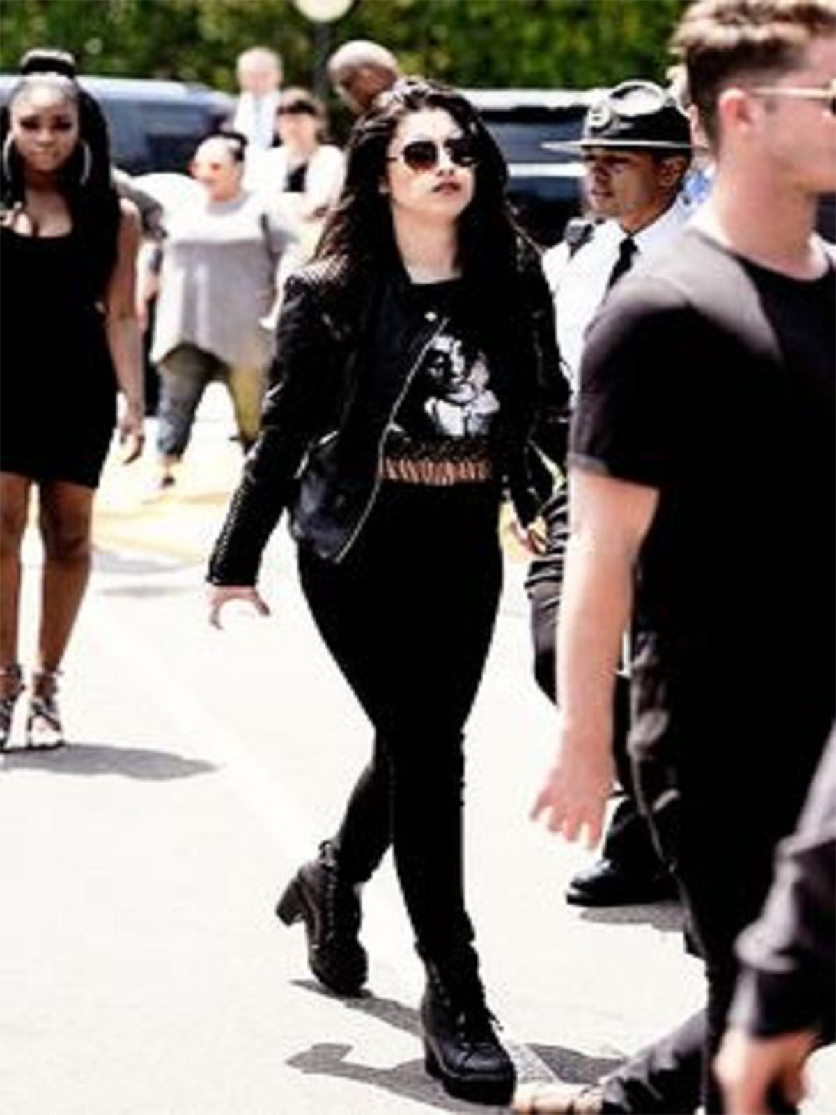 Lauren Jauregui Black Leather Jacket