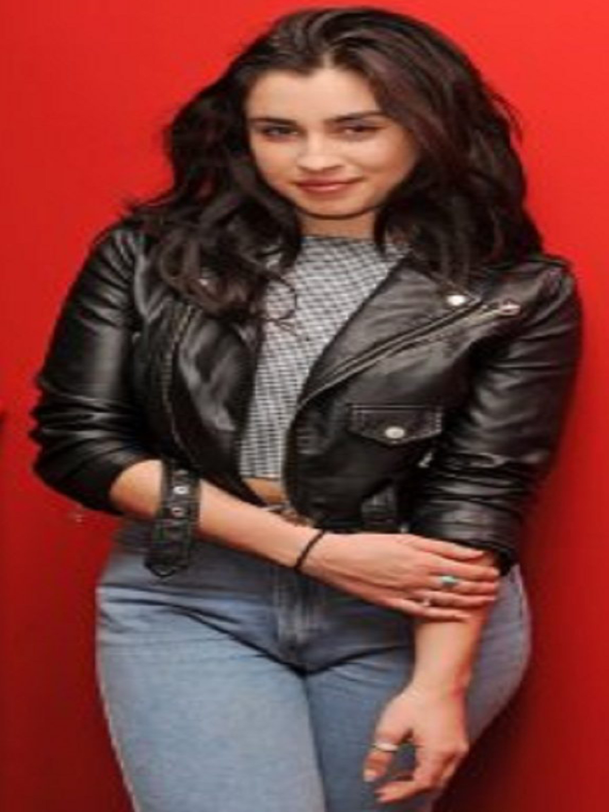 Lauren Jauregui Black Leather Jacket