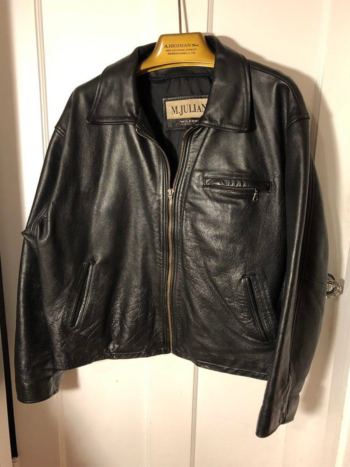 M. Julian Wilsons Leather Jacket