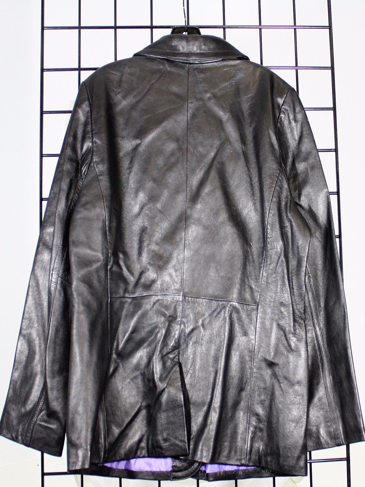 Men’s Mossimo Black Leather Jacket