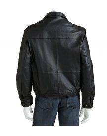 Men Croft & Barrow Leather Jacket