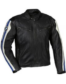 Mens BMW Sports Motorbike Leather Jacket