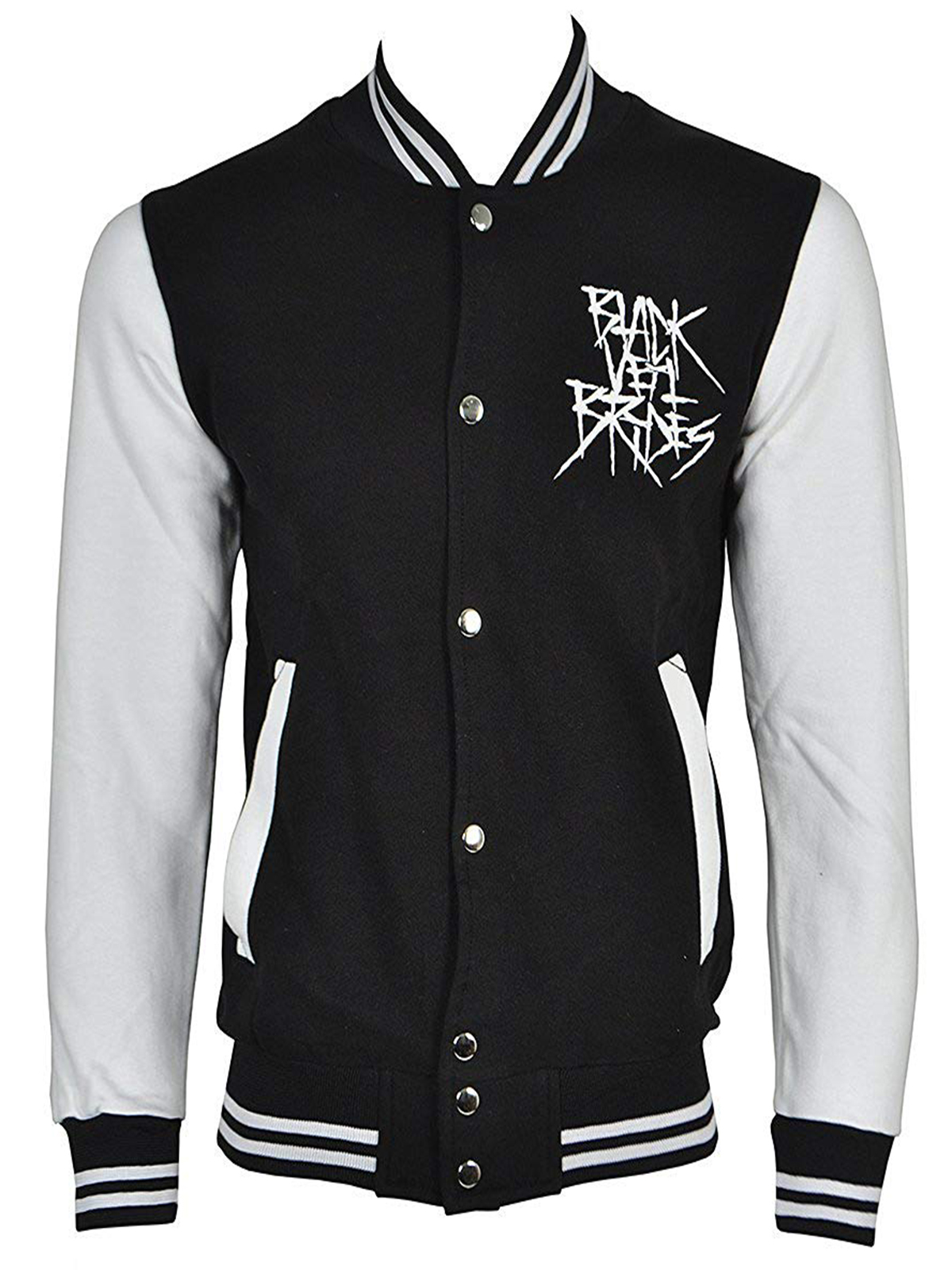 Mens BVB Rebels Leather Jacket