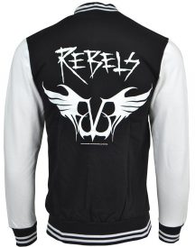 Mens BVB Rebels Leather Jacket