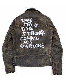 Mens Comme Des Garcons Leather Jacket