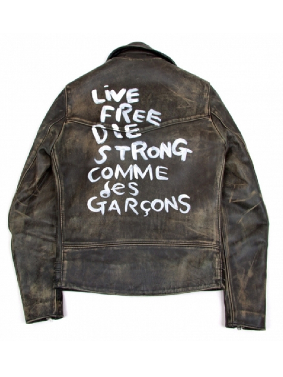 Men's Comme Des Garcons Leather Jacket