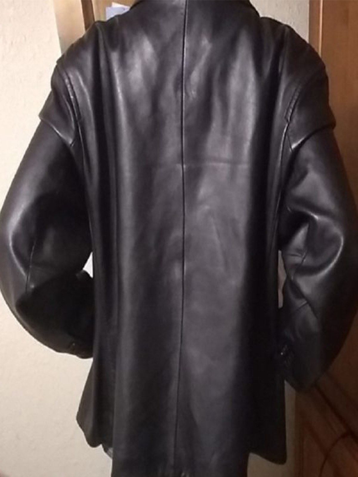 Mens Covington Black Leather Jacket