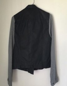 Mens Leather Jacket With Sleeves