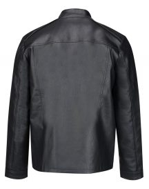 Mens Lee Cooper Biker Leather Jacket