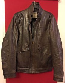 Mens Timberland Brown Leather Jacket
