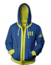 Mens Vault 111 Cosplay Jacket