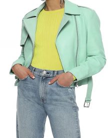 Mens Walter Baker Berkley Leather Jacket