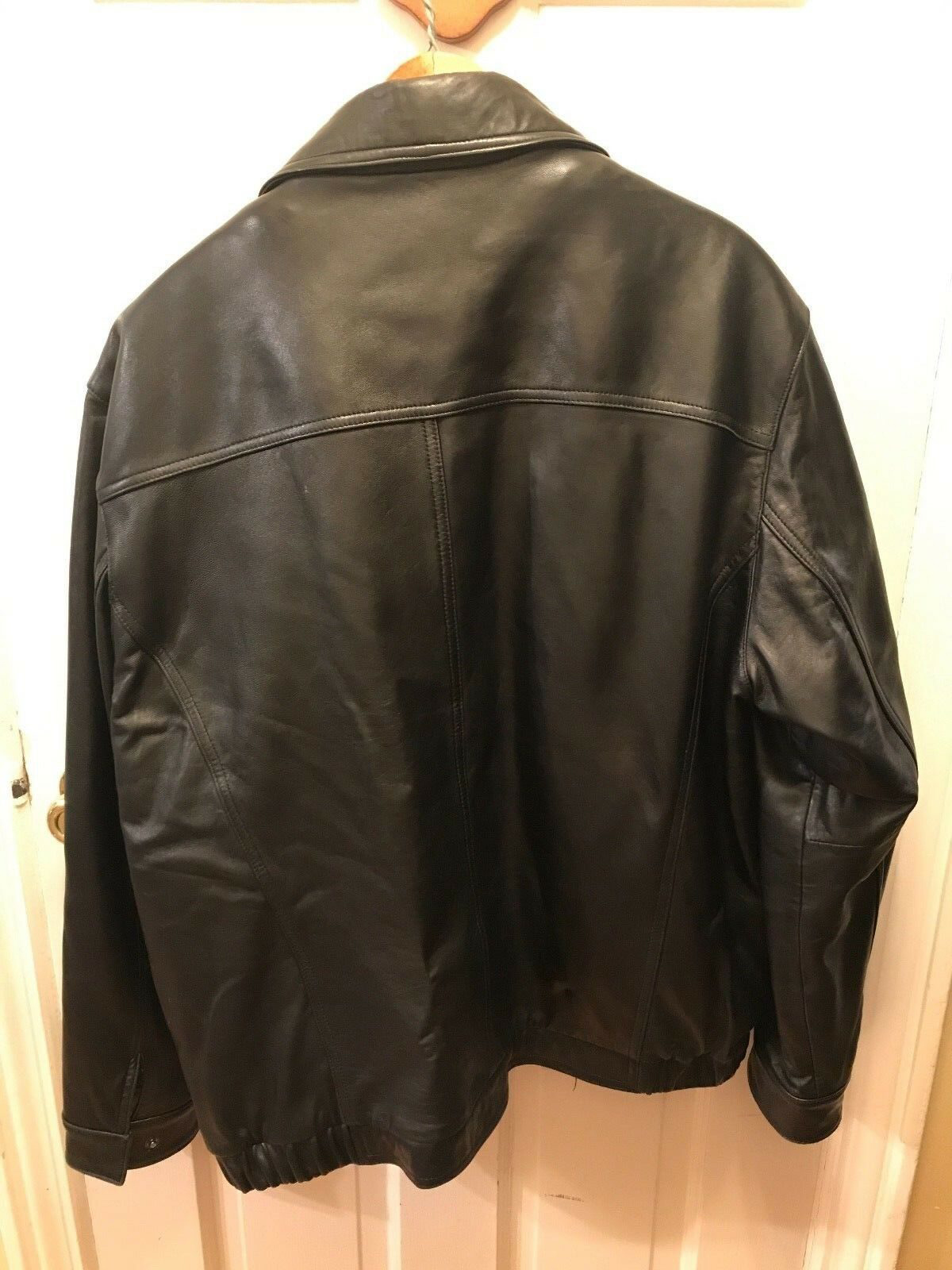 Men’s Nicole Miller Leather Jacket