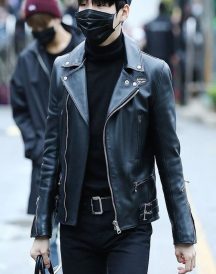 Men’s Yoongi Leather Jacket