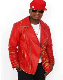 Micheal Forever Concert Ne-Yo Red Jacket