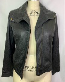 Old Navy 100% Leather Jacket