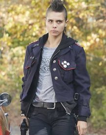 Paloma Kwiatkowski Riot Girls Blue Jacket